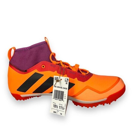 Adidas The Gravel Cycling Shoes Orange / Lilac GX1665 Men's 10.5 Women's 11.5 - Picture 7 of 12